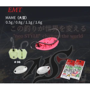 Lingura oscilanta Neo Style Mame 0.5g Super Green Glow