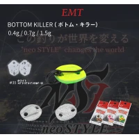 Lingurita Oscilanta Neo Style Bottom Killer 35 White-Green Glow Rame 1.5g Lingurita Oscilanta Neo Style Bottom Killer 35 White-Green Glow Rame 1.5g