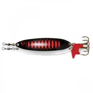 Oscilanta 32gr 95mm DAM Effzett Slim Standard Spoon Black Orange UV Oscilanta 32gr 95mm DAM Effzett Slim Standard Spoon Black Orange UV