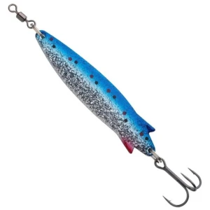 Lingura Oscilanata ABU GARCIA Toby Spoon LF, Blue Glitter, 40g, 9cm, 1buc/pac