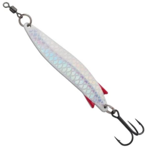 Lingura Oscilanata ABU GARCIA Toby Spoon LF, White Flash, 18g, 9cm, 1buc/pac