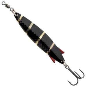 Lingura Oscilanata ABU GARCIA Toby Spoon LF, Zebra, 15g, 7.5cm, 1buc/pac