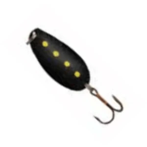 Lingura Oscilanta BLUE FOX Morungen, Black Yellow Dots, 3.5cm 7g, 1buc/pac