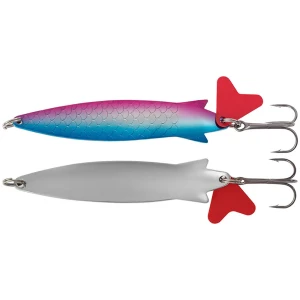 Lingurita Oscilanata X-FISH King Pike, 14g, Culoare Silver Pink Blue, 1buc/pac