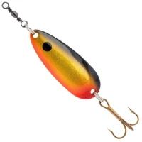 Lingurita Oscilanta Abu Garcia Jazz Spoon, Black Gold Orange, 10g, 4.5cm, 1buc/pac