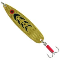 Lingurita Oscilanta Filfishing Filex Plandavka Vector Spoon, Gold, 18g, 7.5cm