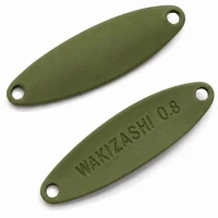 Lingurita Oscilanta I JET LINK, Wakizashi Trout Spoon, 0.5gr, 2.3cm, KC-8 GREEN, 1buc/pac