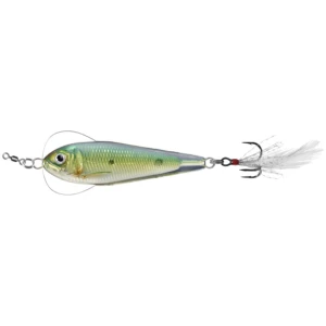Lingurita Oscilanta LIVE TARGET Flutter Shad Sinking, Gold / Green, 7cm, 28g Lingurita Oscilanta LIVE TARGET Flutter Shad Sinking, Gold / Green, 7cm, 28g