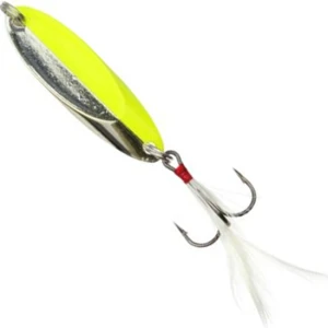 Lingurita Oscilanta REIVA Willow Spoon, Silver / Yellow, 10g