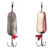 Oscilanta 16gr 45mm Dam Effzett Scales Spoon Silver Silver