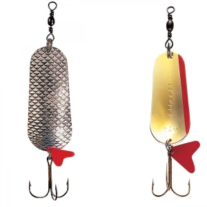 Oscilanta 22gr 55mm DAM Effzett Scales Spoon Silver Gold