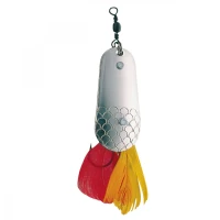 Oscilanta 22gr 55mm DAM Effzett Weedless Spoon Silver Gold