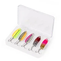 Set Oscilante Zebco Demonic Predator Spoon Set, 7g, 5buc/pac