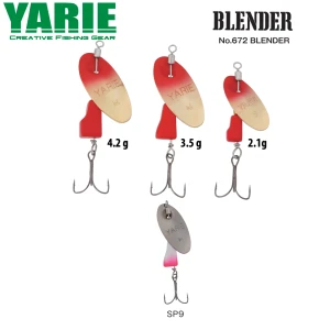 LINGURITA ROTATIVA YARIE 672 BLENDER SP9 SILVER PINK 2.1G LINGURITA ROTATIVA YARIE 672 BLENDER SP9 SILVER PINK 2.1G