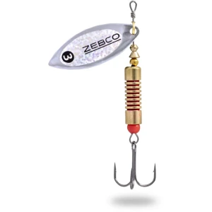 LINGURITA ZEBCO Trophy Z-River No. 4  SILVER/HOLO 15g