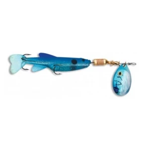 Lingura Rotativa 3g 9.5cm Zebco Minnow Flyer Blue Silver