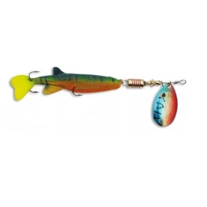 Lingura Rotativa 3g 9.5cm Zebco Minnow Flyer Green Red