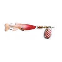 Lingura Rotativa 13g 16.5cm Zebco Minnow Flyer Silver Red