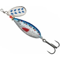 Lingura Rotativa Abu Garcia Droppen Maxi Spinners, Blue Glitter, 12g, 8.5cm