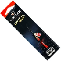 Lingura Rotativa KONGER Devil Champion, Red, No.2, 5g, 1buc/pac