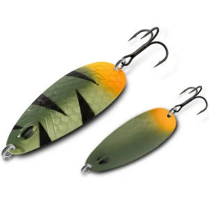 Lingurita Oscilanta Delphin ELIPZ FullSCALE 12g, AGRESOR, Hook Nr.2