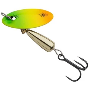 Lingurita Rotativa ABU GARCIA Droppen Bugga LF, Culoare Firetiger, 5g, 5cm