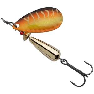 Lingurita Rotativa ABU GARCIA Droppen LF, Culoare Red Hot Tiger, 4.4cm, 6g