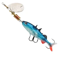Lingurita Rotativa ABU GARCIA Fast Attack Stickle Spinner, 6.5cm, 7g, Glitter Roach, 1buc/pac