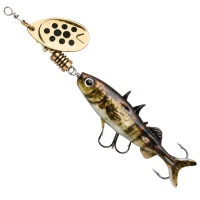Lingurita Rotativa ABU GARCIA Fast Attack Stickle Spinner, 8cm, 12g, Natural Stickle, 1buc/pac