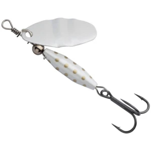 Lingurita Rotativa ABU GARCIA Reflex Arctic LF, Pearl White, 7g, 4.5cm