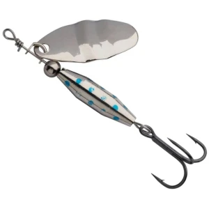 Lingurita Rotativa ABU GARCIA Reflex Arctic LF, Silver, 7g, 4.5cm