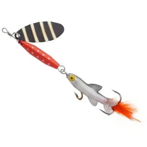 Lingurita Rotativa ABU GARCIA Reflex Fish LF, Zebra, 12g, 4.5cm