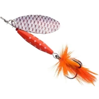 Lingurita Rotativa ABU GARCIA Reflex Red LF, Holo Roach, 7g, 4.5cm