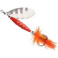 Lingurita Rotativa ABU GARCIA Reflex Red LF, Silver, 12g, 5.7cm