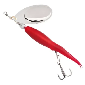 Lingurita Rotativa ABU GARCIA Salmon Seeker, Red/Silver, 24g, 13cm