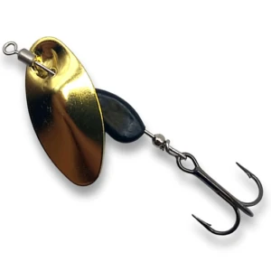 Lingurita Rotativa BERTI Axat Pro Micro-2, Gold / Negru, 3.5g Lingurita Rotativa BERTI Axat Pro Micro-2, Gold / Negru, 3.5g