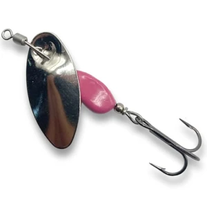 Lingurita Rotativa BERTI Axat Pro Micro-2, Nickel / Roz, 2.9g Lingurita Rotativa BERTI Axat Pro Micro-2, Nickel / Roz, 2.9g