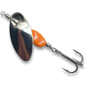 Lingurita Rotativa BERTI Axat Pro Nr.1, Nickel / Portocaliu, 3.7g