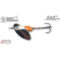 Lingurita Rotativa BERTI Axat Pro Nr.1, Nickel / Portocaliu, 3.7g Lingurita Rotativa BERTI Axat Pro Nr.1, Nickel / Portocaliu, 3.7g