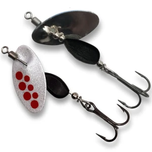 Lingurita Rotativa BERTI Axat Pro Plus Micro-2, Pearl TRT / Negru, 3.5g