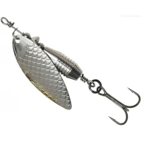Lingurita Rotativa Dam Effzett Fast Water Spinner, Silver, 10g