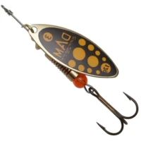 Lingurita Rotativa Dam Standard Spinner, Blacky, Nr.4, 10g, 1buc/pac