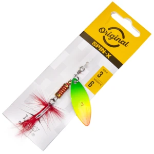 Lingurita Rotativa Lucky John SpinX Long Cul:FT Nr.3 6g Lingurita Rotativa Lucky John SpinX Long Cul:FT Nr.3 6g