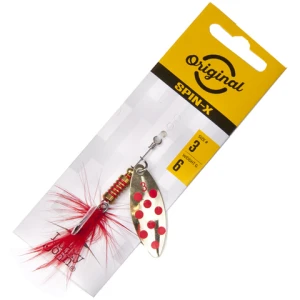 Lingurita Rotativa Lucky John SpinX Long Cul:GR Nr.3 6g Lingurita Rotativa Lucky John SpinX Long Cul:GR Nr.3 6g