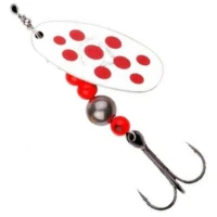 Lingurita Rotativa SAGAVE GEAR Caviar, Fluo Orange Silver, Nr.2, 6g, 1buc/pac