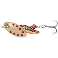 Lingurita Rotativa Savage Gear Spinner Sticklebait, Sinking, Minnow Gold Red, Nr.3, 7.3g