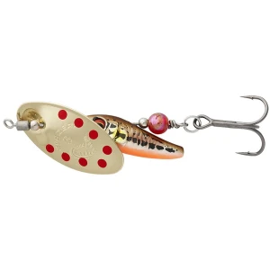 Lingurita Rotativa Savage Gear Spinner Sticklebait, Sinking, Minnow Gold Red, Nr.3, 7.3g Lingurita Rotativa Savage Gear Spinner Sticklebait, Sinking, Minnow Gold Red, Nr.3, 7.3g