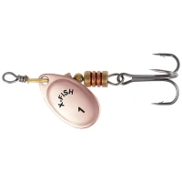 Lingurita Rotativa X-fish Fish Stark, 2.5g, Nr.1, Cooper, 1buc/pac