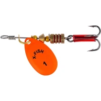 Lingurita Rotativa X-fish Fish Stark, 2.5g, Nr.1, Nikel Orange, 1buc/pac