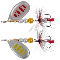 Lingurita Rotativa X-fish Sirius, 6.5g, Nr.3, Silver, 1buc/pac